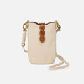 Tabby Phone Crossbody In Pebbled Leather – Birch