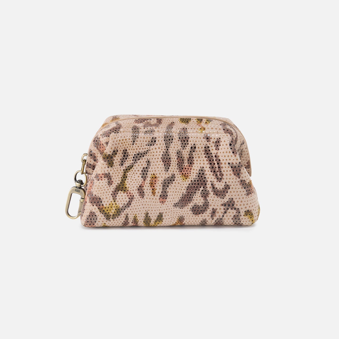 Nila Pouch In Printed Leather – Summer Safari