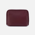 Beauty Cosmetic Pouch in Pebbled Leather – Mulberry Glaze