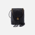Fern Crossbody in Pebbled Leather – Black