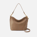 Pier Shoulder Bag in Pebbled Leather – Cedar Sagebrush