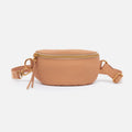 Fern Belt Bag In Pebbled Leather – Sandstorm