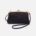 Cora Wallet Crossbody In Pebbled Leather – Black