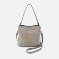 Starr Convertible Shoulder Bag in Nubuck Leather – Golden Granite