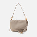 Harley Convertible Shoulder Bag In Pebbled Leather – Taupe