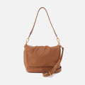 Harley Convertible Shoulder Bag in Pebbled Leather – Warm Honey