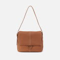 Austin Shoulder Bag In Pebbled Leather – Warm Honey