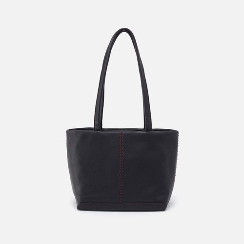 Austin Tote in Pebbled Leather – Black
