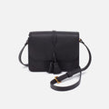 Eden Small Crossbody In Pebbled Leather – Black