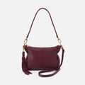 Kori Crossbody in Pebbled Leather – Mulberry Glaze
