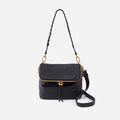 Fernwell Medium Crossbody in Pebbled Leather – Black