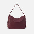 Kori Hobo in Pebbled Leather – Mulberry Glaze