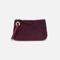 Daisy Daze Large Wristlet in Suede Leather – Prairie Garnet