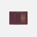 Euro Slide Card Case In Metallic Leather – Frosted Plum