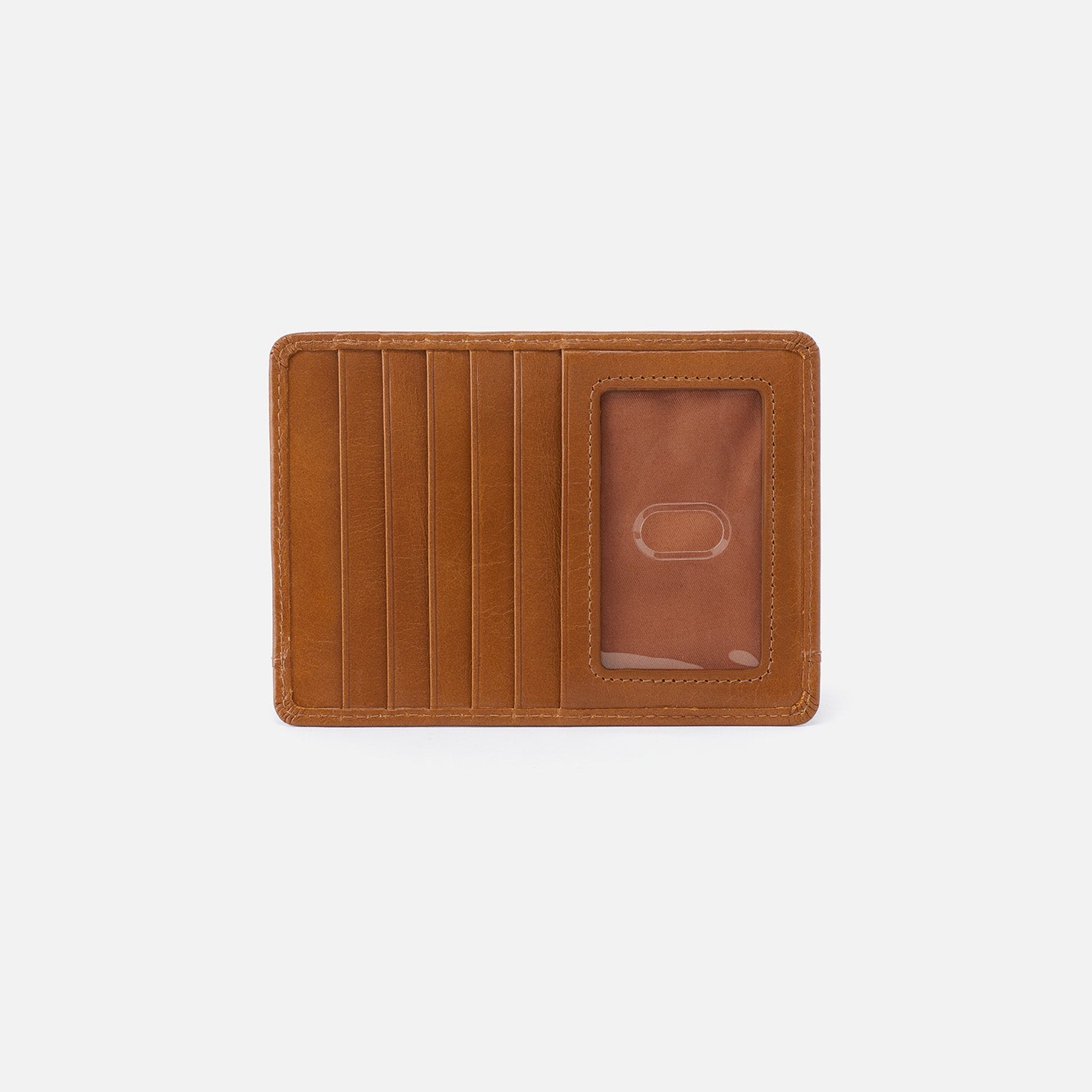 Euro Slide Card Case in Polished Leather – Truffle
