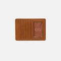 Euro Slide Card Case in Polished Leather – Truffle