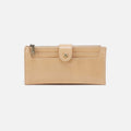 Dunn Continental Wallet in Polished Leather – Desert Sand