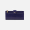 Dunn Continental Wallet in Polished Leather – Winter Violet