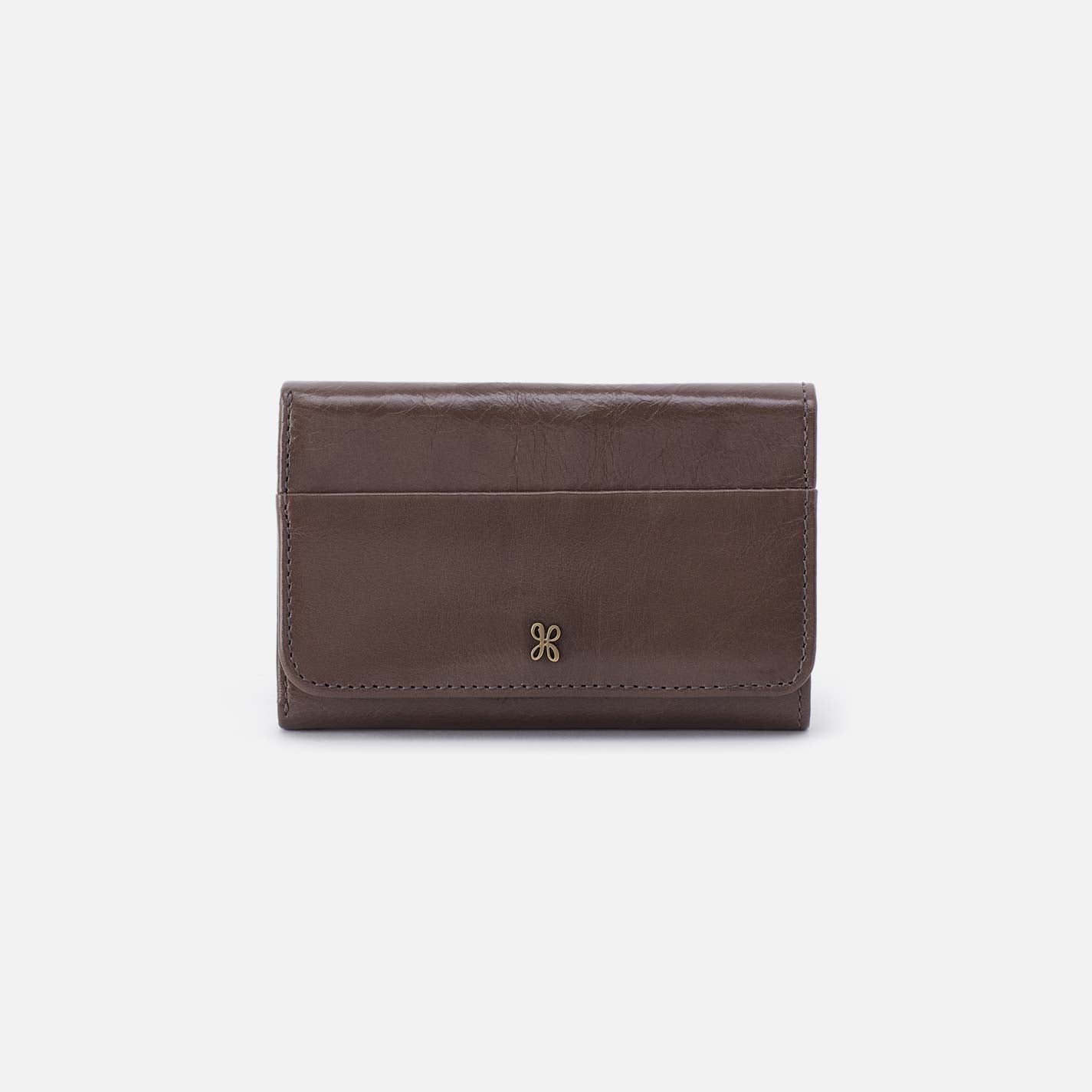 Jill Trifold Wallet in Polished Leather – Hearthstone