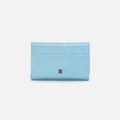 Jill Trifold Wallet In Polished Leather – Stratosphere