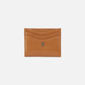 Max Card Case In Polished Leather – Natural