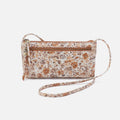 Cara Crossbody In Printed Leather – Sepia Bloom