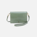 Jill Crossbody In Polished Leather – Jade