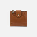 Dunn Mini Wallet in Polished Leather – Truffle