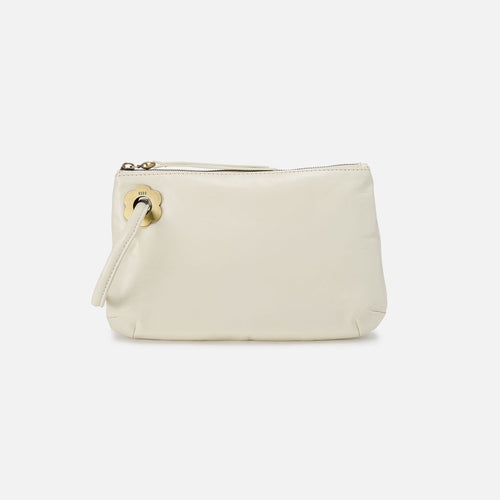 Daisy Daze Large Wristlet In Polished Leather – Lily
