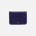 Jill Bifold Wallet in Polished Leather – Winter Violet