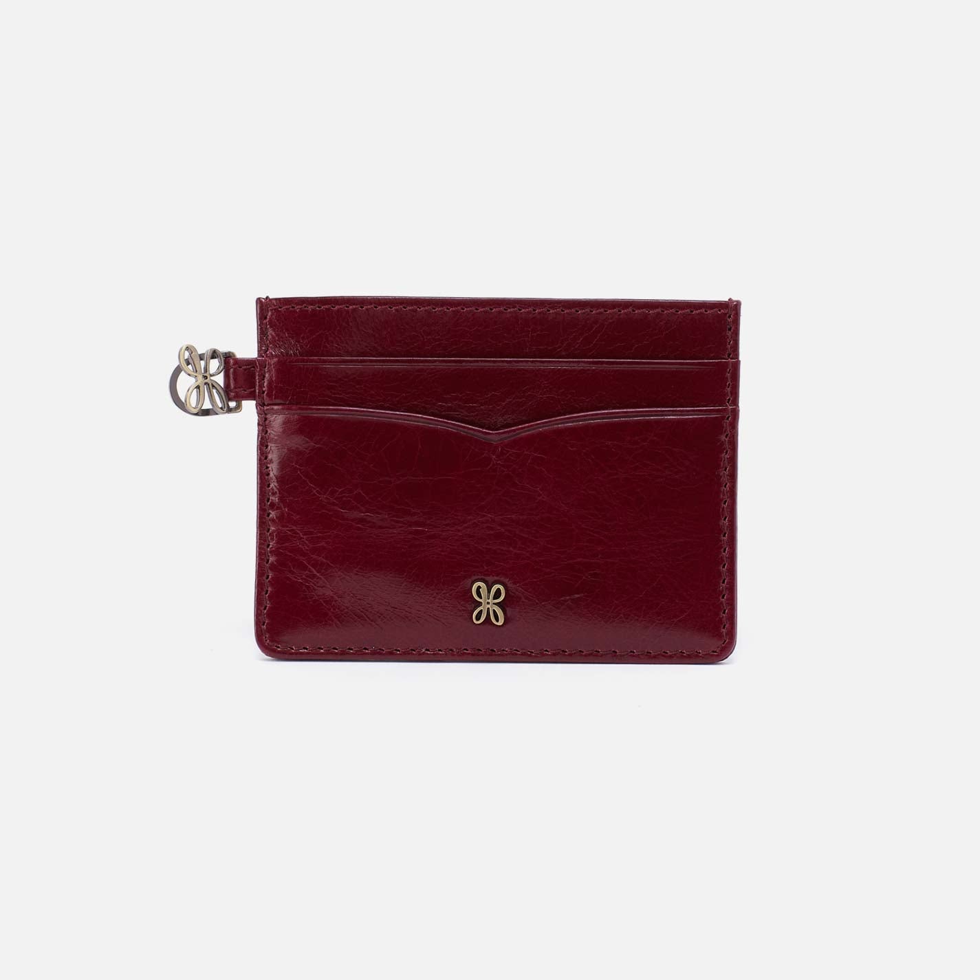 Charmed Card Case in Polished Leather – Saddleberry