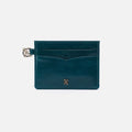 Charmed Card Case in Polished Leather – Wild Bluegrass