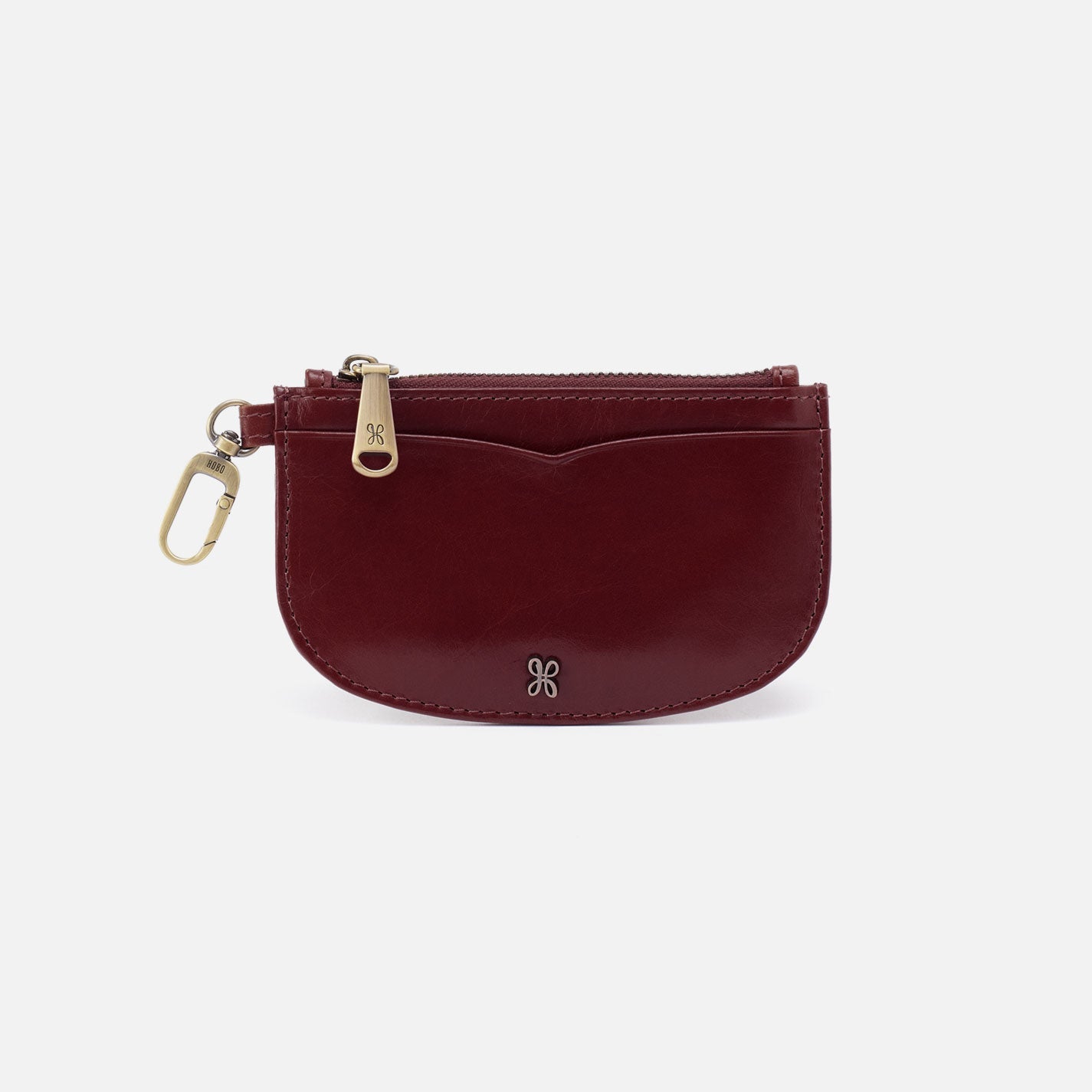 Luna Card Pouch in Polished Leather – Saddleberry