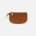 Luna Card Pouch in Polished Leather – Truffle