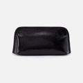 Beauty Brush Case in Polished Leather – Black
