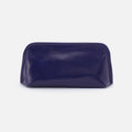 Beauty Brush Case in Polished Leather – Winter Violet