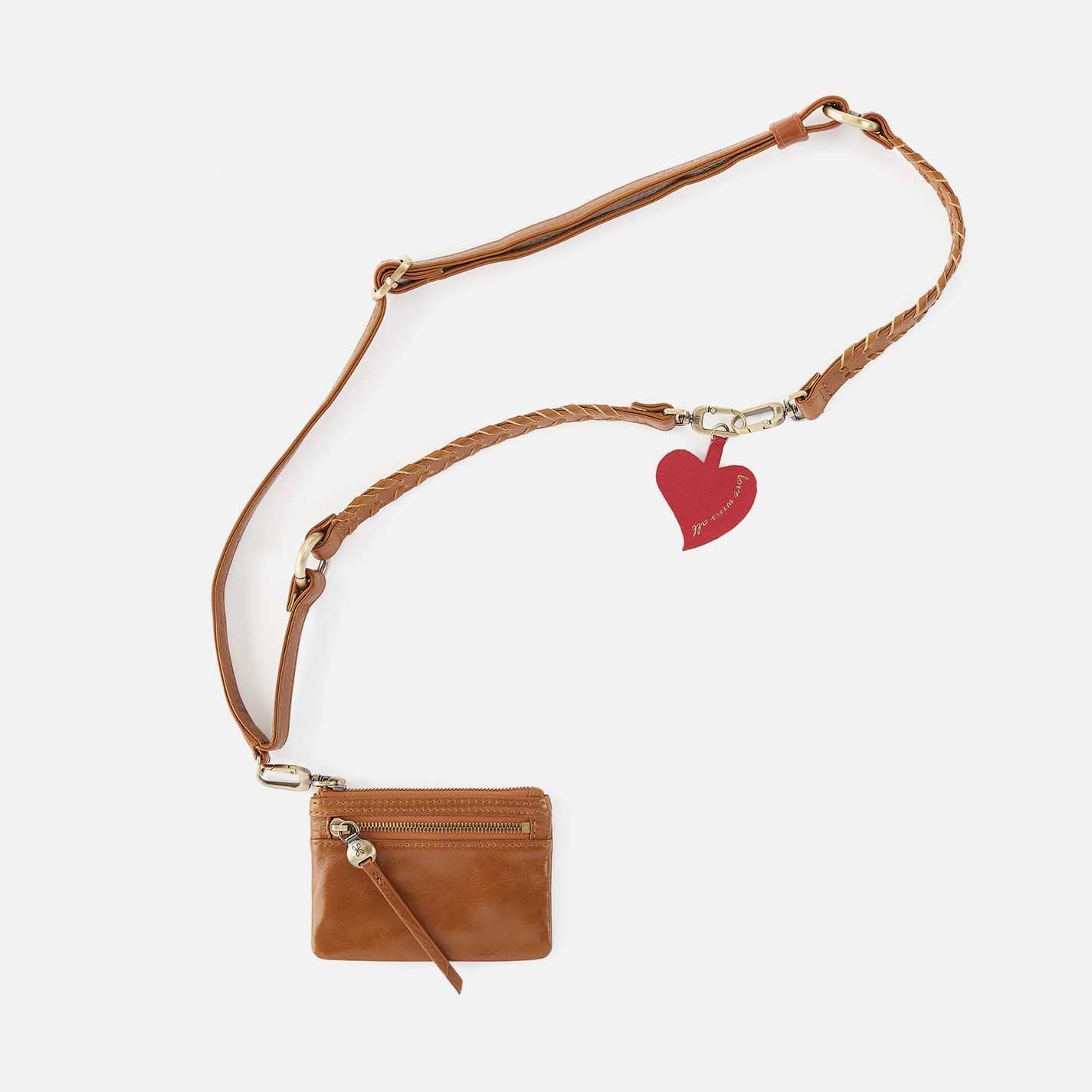 Lasso Phone Strap in Polished Leather – Truffle