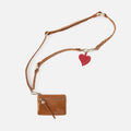 Lasso Phone Strap in Polished Leather – Truffle
