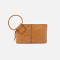Sable Wristlet in Polished Leather – Natural