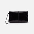 Evolve Wristlet in Polished Leather – Black