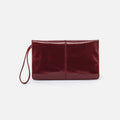 Evolve Wristlet in Polished Leather – Saddleberry