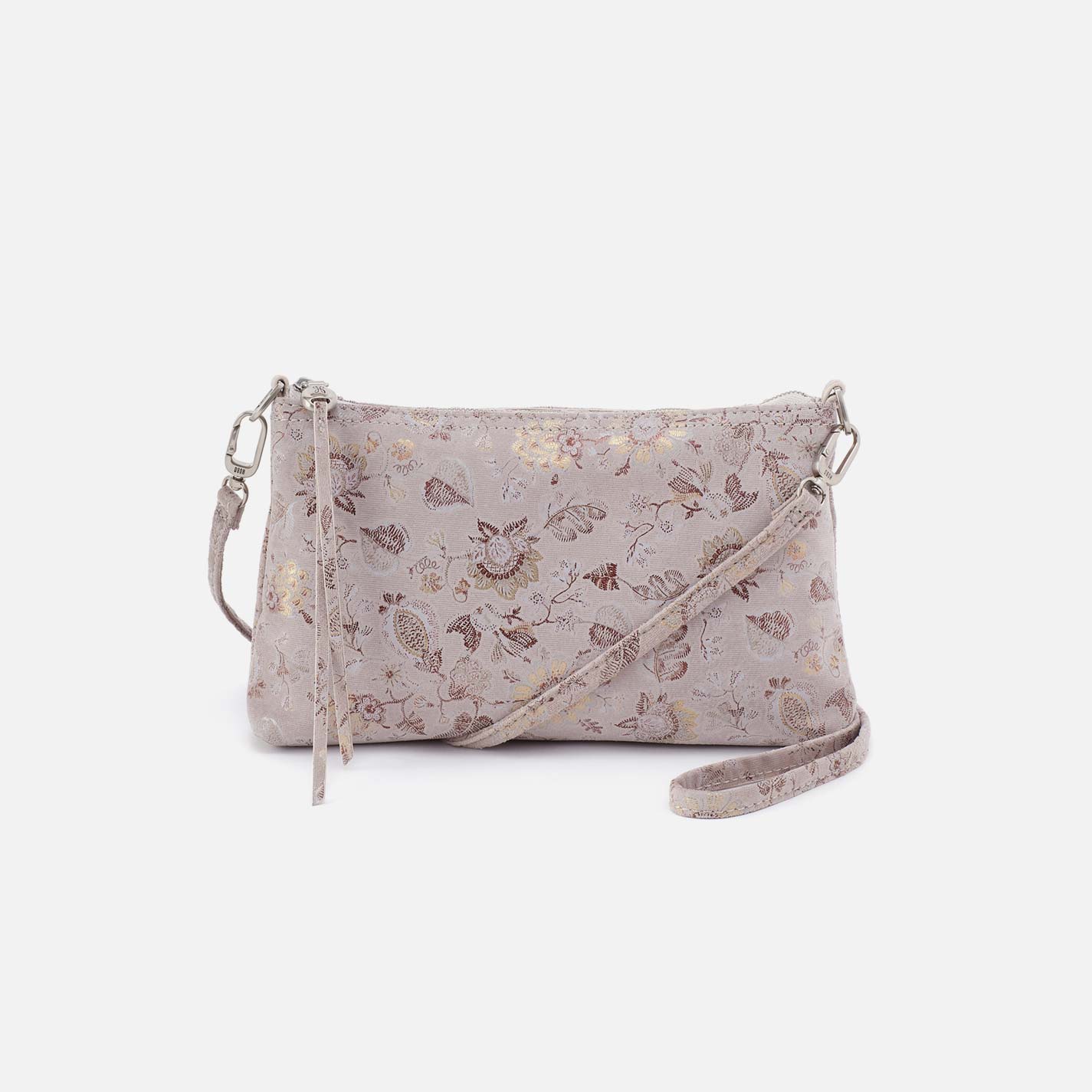 Darcy Crossbody in Printed Leather – Mystic Bloom