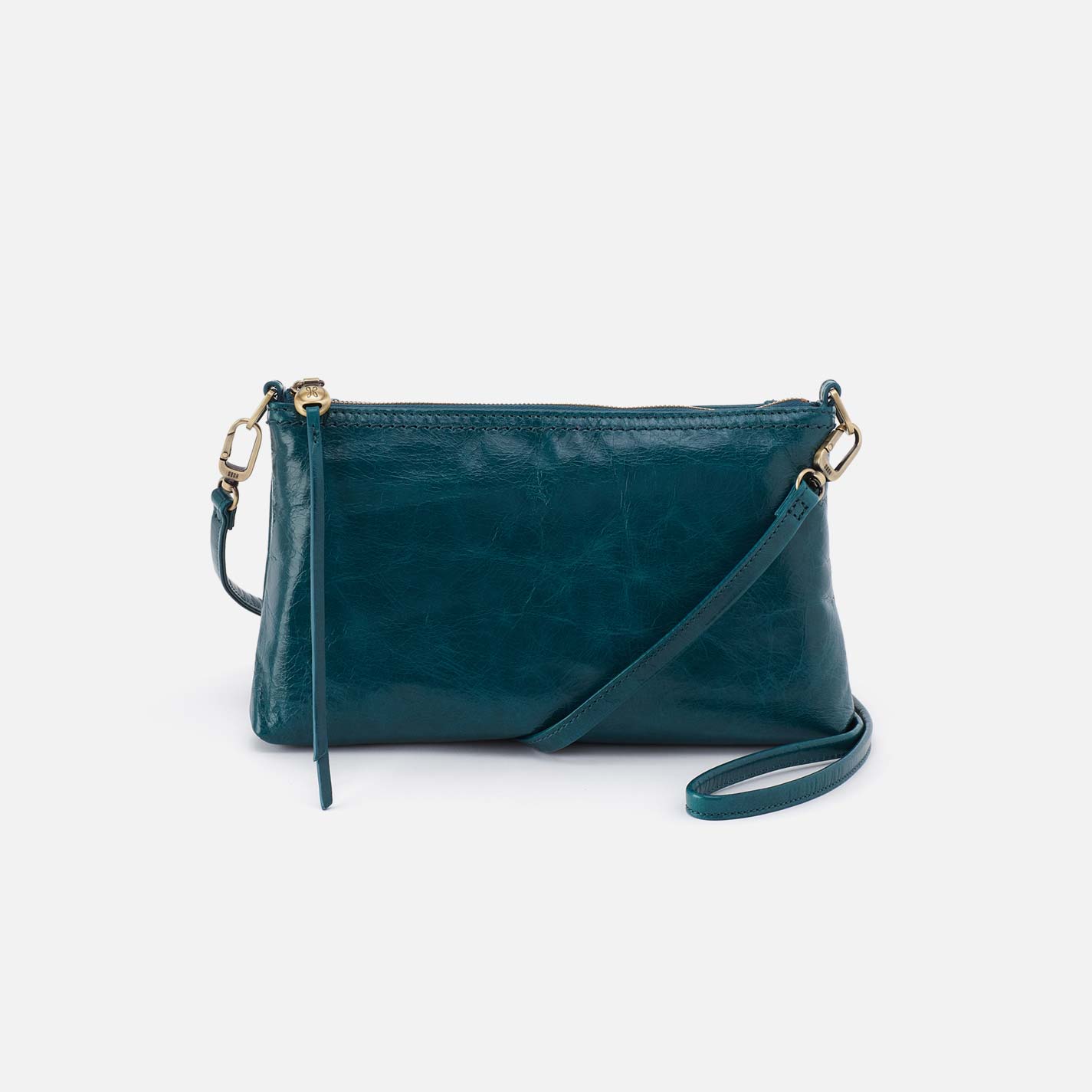 Darcy Crossbody in Polished Leather – Wild Bluegrass