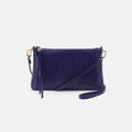 Darcy Crossbody in Polished Leather – Winter Violet