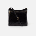 Cambel Crossbody in Polished Leather – Black
