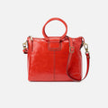 Sheila Medium Satchel In Polished Leather – Grenadine
