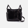 Sheila Crossbody In Polished Leather – Black