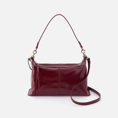 Avon Shoulder Bag in Polished Leather – Saddleberry