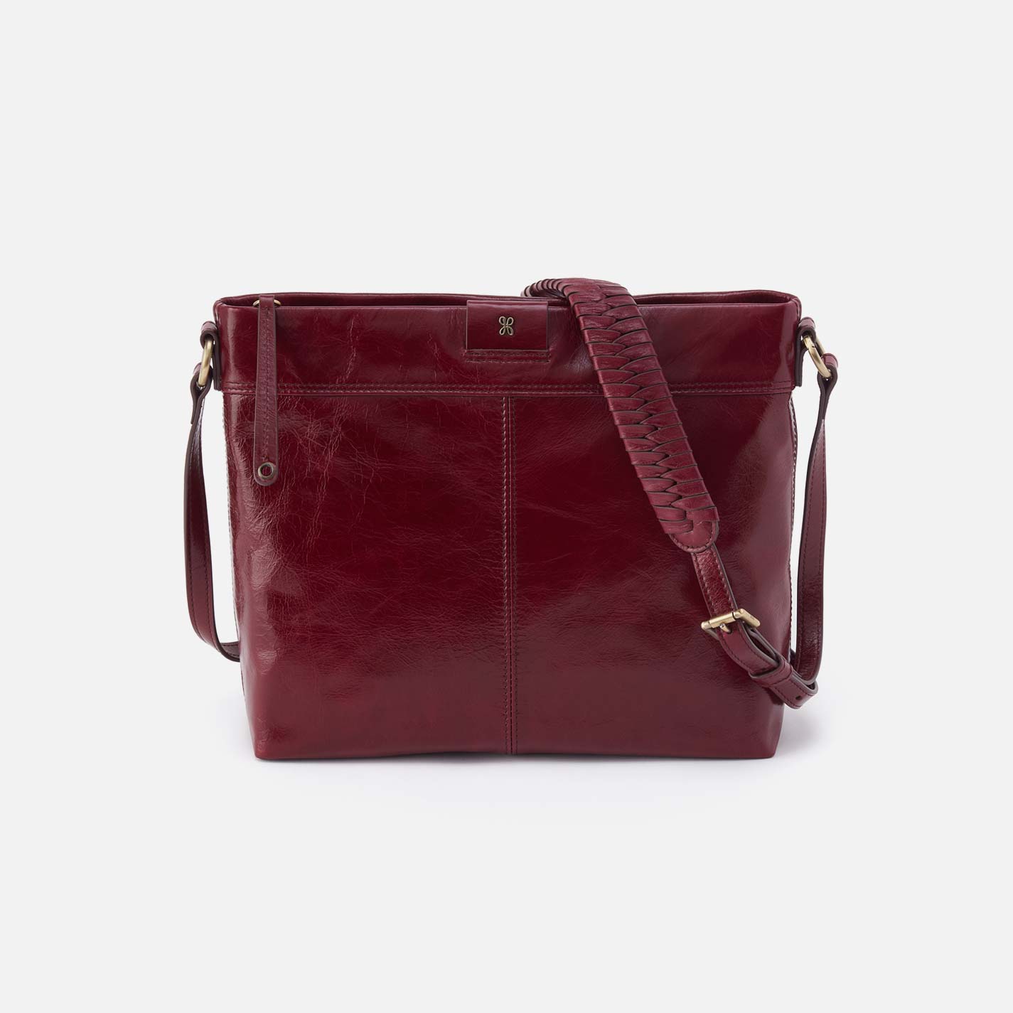 Romy Medium Crossbody in Polished Leather – Saddleberry