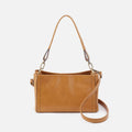 Seneca Shoulder Crossbody In Polished Leather – Natural